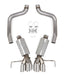 Hooker 70401326-RHKR Blackheart Axle-Back Exhaust System - Truck Part Superstore