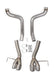 Hooker 70401327-RHKR Blackheart Axle-Back Exhaust System - Truck Part Superstore