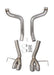 Hooker 70401327-RHKR Blackheart Axle-Back Exhaust System - Truck Part Superstore