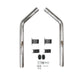 Hooker 70401330-RHKR Blackheart Tailpipe Kit; 2.5 in.; Dual Rear Exit; - Truck Part Superstore