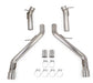 Hooker 70401332-RHKR Blackheart Axle-Back Exhaust System - Truck Part Superstore