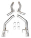 Hooker 70403303-RHKR Blackheart Axle-Back Exhaust System - Truck Part Superstore