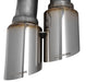 Hooker 70403305-RHKR Blackheart Axle-Back Exhaust System - Truck Part Superstore