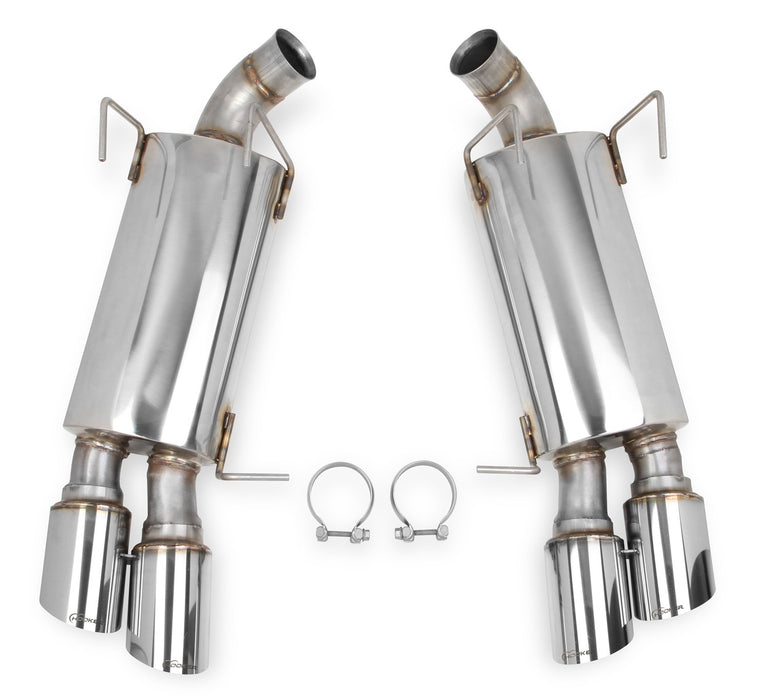 Hooker 70403305-RHKR Blackheart Axle-Back Exhaust System - Truck Part Superstore