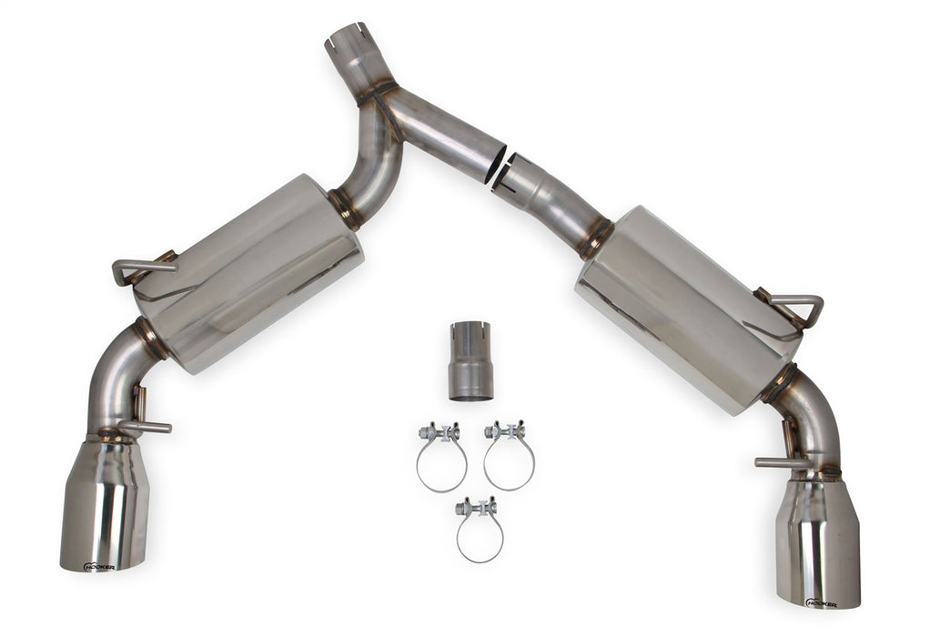 Hooker 70404301-RHKR Blackheart Axle-Back Exhaust System - Truck Part Superstore