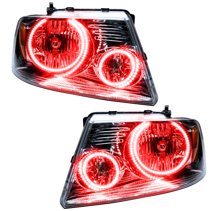 Oracle Lighting 7043-003 SMD Pre-Assembled Headlights, Red - Truck Part Superstore