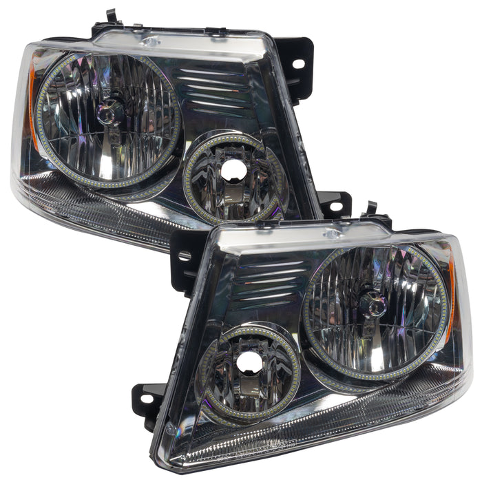 Oracle Lighting 7043-003 SMD Pre-Assembled Headlights, Red - Truck Part Superstore
