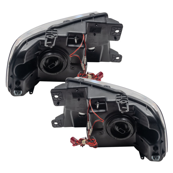 Oracle Lighting 7043-003 SMD Pre-Assembled Headlights, Red - Truck Part Superstore