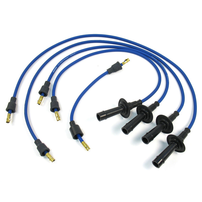 Pertronix 704301 PerTronix 704401 Flame-Thrower Spark Plug Wires 4 cyl VW Custom Fit Red. - Truck Part Superstore