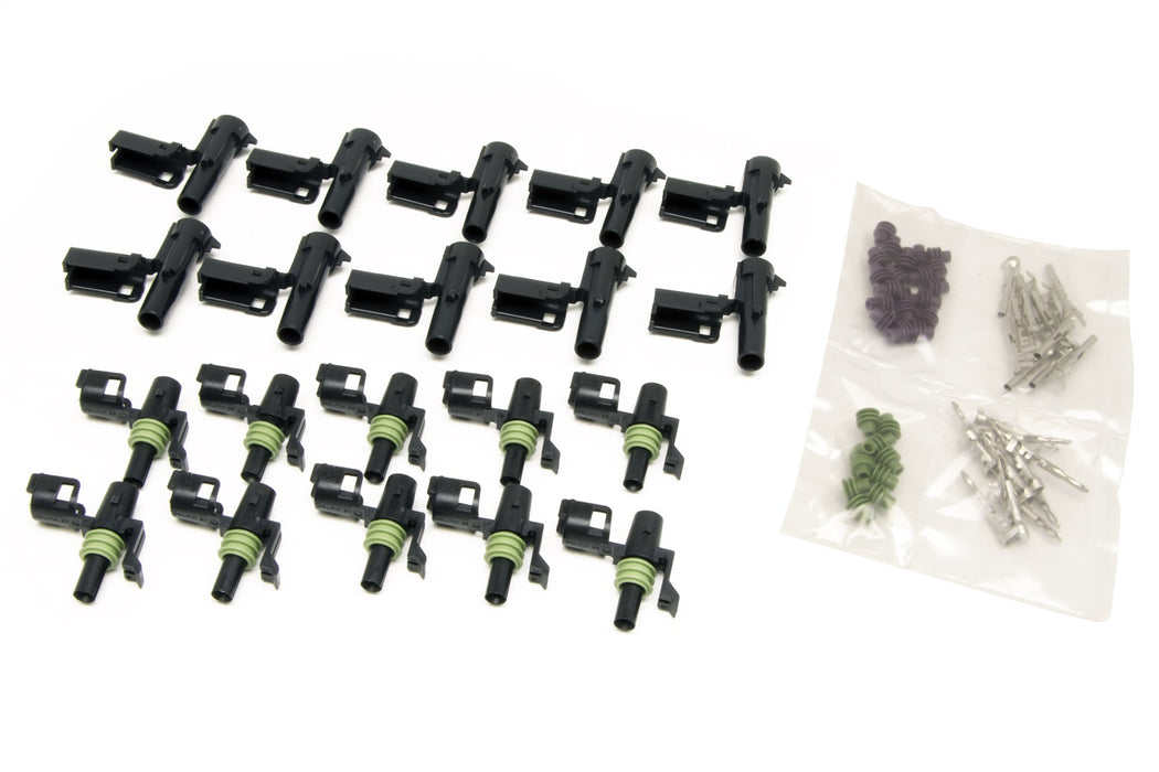 Painless Wiring 70460 Weatherpack Connector Kit; 1 Circuit Male/Female; 10 Pack; - Truck Part Superstore