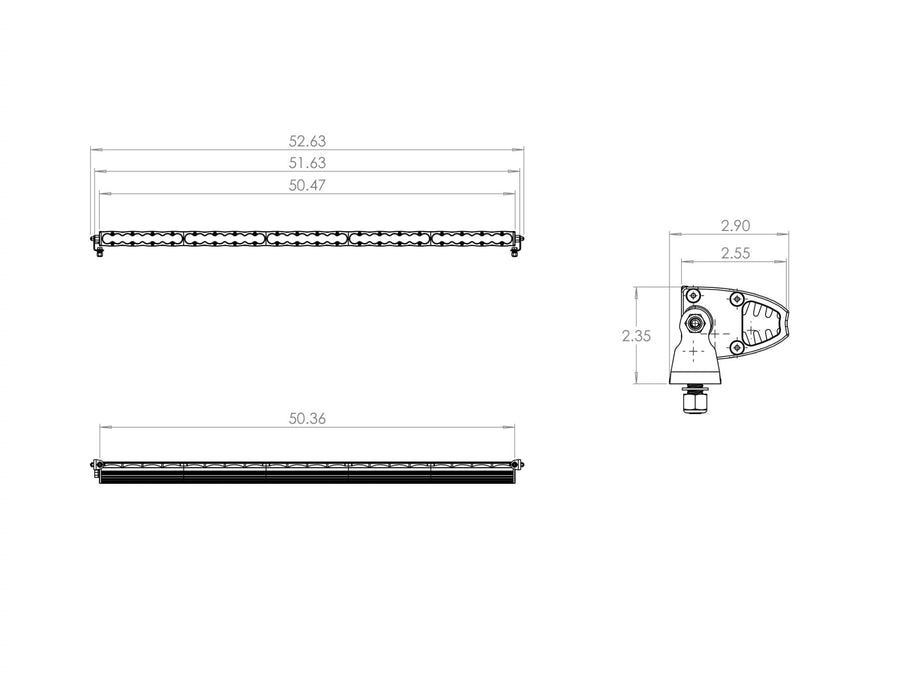 Baja Designs 705004 50 Inch LED Light Bar Wide Driving Pattern S8 Series Baja Designs - Truck Part Superstore