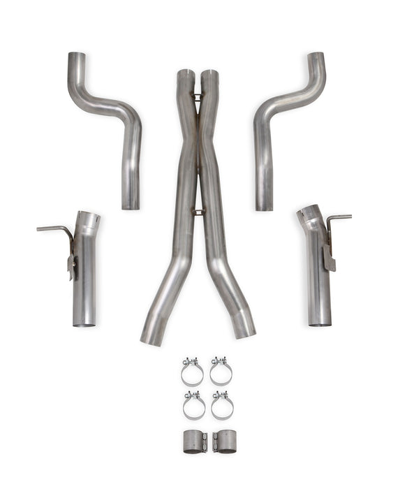 Hooker 705013123RHKR Blackheart Race Mid Pipe - Truck Part Superstore