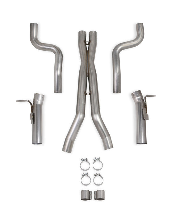Hooker 705013123RHKR Blackheart Race Mid Pipe - Truck Part Superstore