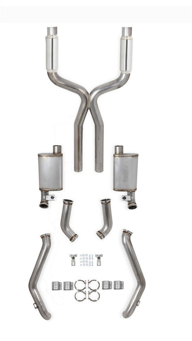 Hooker 705013124RHKR Blackheart Header-Back Exhaust System - Truck Part Superstore