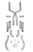 Hooker 705013130RHKR Blackheart Header-Back Exhaust System - Truck Part Superstore
