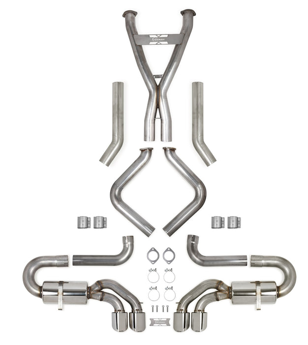 Hooker 705013147RHKR Blackheart Header-Back Exhaust System - Truck Part Superstore