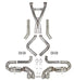 Hooker 705013147RHKR Blackheart Header-Back Exhaust System - Truck Part Superstore