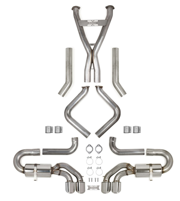Hooker 705013147RHKR Blackheart Header-Back Exhaust System - Truck Part Superstore