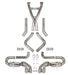 Hooker 705013147RHKR Blackheart Header-Back Exhaust System - Truck Part Superstore