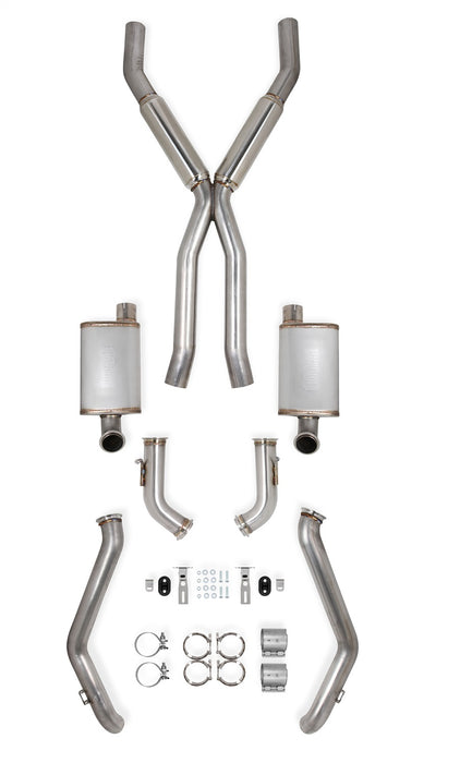 Hooker 705013157RHKR Blackheart Cat-Back Exhaust System - Truck Part Superstore