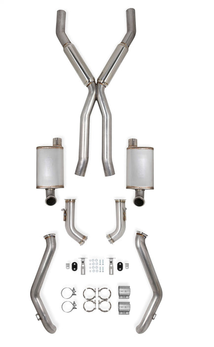 Hooker 705013157RHKR Blackheart Cat-Back Exhaust System - Truck Part Superstore