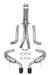 Hooker 705013163RHKR Blackheart Cat-Back Exhaust System - Truck Part Superstore