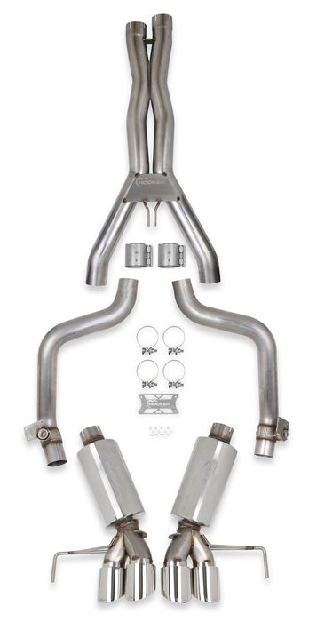 Hooker 70501341-RHKR Blackheart Cat-Back Exhaust System - Truck Part Superstore