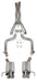Hooker 70501349-RHKR Blackheart Cat-Back Exhaust System - Truck Part Superstore
