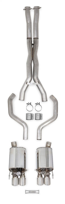Hooker 70501368-RHKR Blackheart Cat-Back Exhaust System - Truck Part Superstore