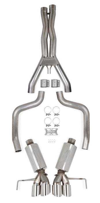 Hooker 70501369-RHKR Blackheart Cat-Back Exhaust System - Truck Part Superstore