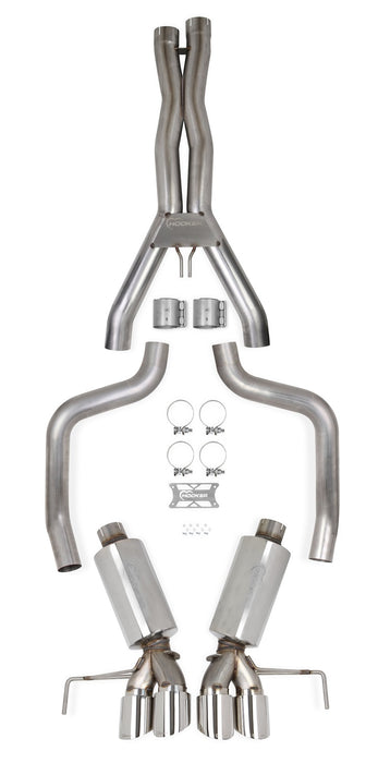 Hooker 70501369-RHKR Blackheart Cat-Back Exhaust System - Truck Part Superstore