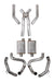 Hooker 70501385-RHKR Blackheart Header-Back Exhaust System - Truck Part Superstore