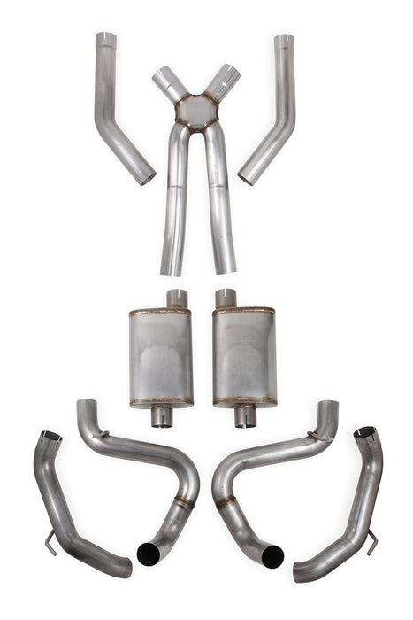 Hooker 70501385-RHKR Blackheart Header-Back Exhaust System - Truck Part Superstore
