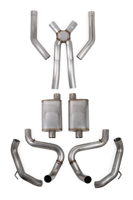 Hooker BH13245 Blackheart Header-Back Exhaust System - Truck Part Superstore