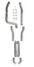 Hooker 705014153RHKR Blackheart Header-Back Exhaust System - Truck Part Superstore