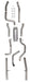 Hooker 705014155RHKR Blackheart Header-Back Exhaust System - Truck Part Superstore
