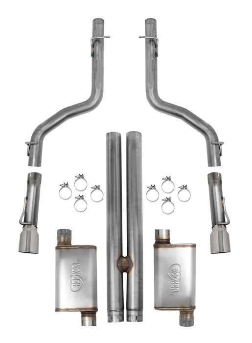Hooker 70502313-RHKR Blackheart Cat-Back Exhaust System - Truck Part Superstore