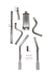 Hooker 70502447-RHKR Blackheart Cat-Back Exhaust System - Truck Part Superstore