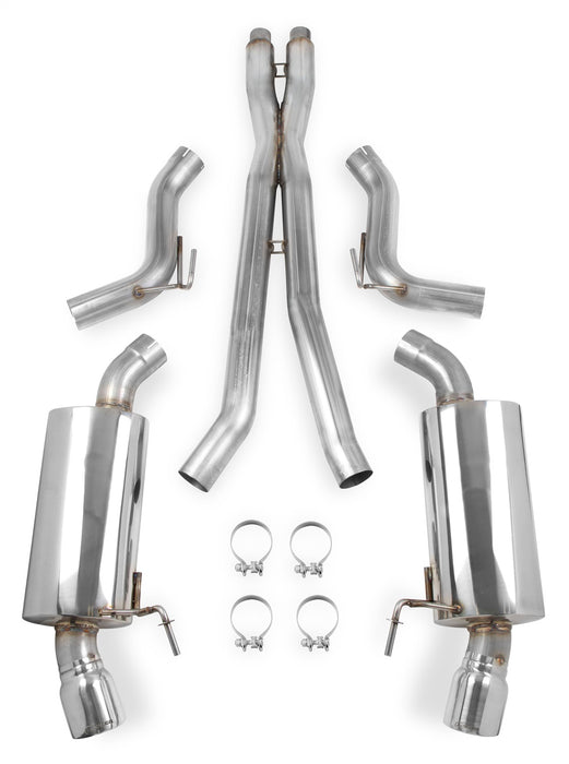 Hooker 70503302-RHKR Blackheart Cat-Back Exhaust System - Truck Part Superstore