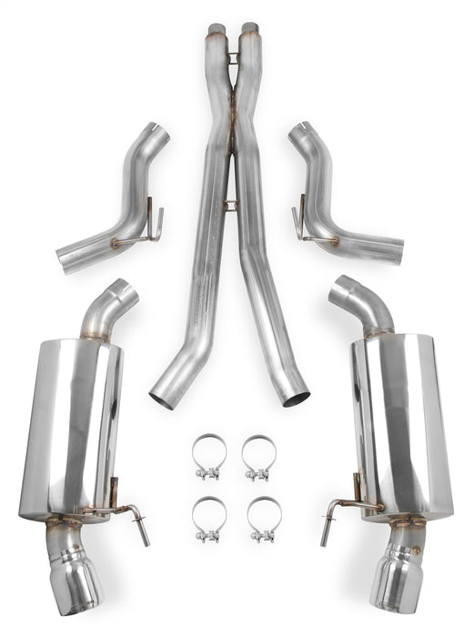 Hooker 70503302-RHKR Blackheart Cat-Back Exhaust System - Truck Part Superstore