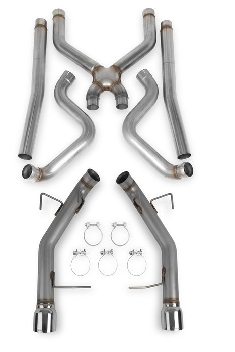 Hooker 70503304-RHKR Blackheart Cat-Back Exhaust System - Truck Part Superstore