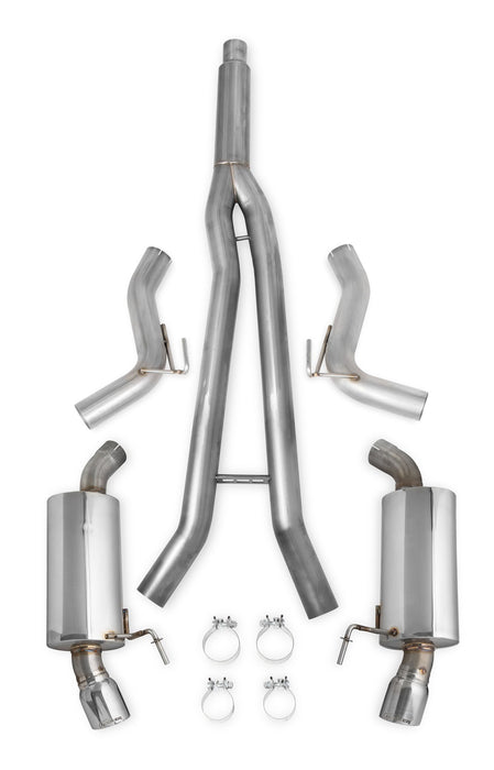 Hooker 70503311-RHKR Blackheart Cat-Back Exhaust System - Truck Part Superstore