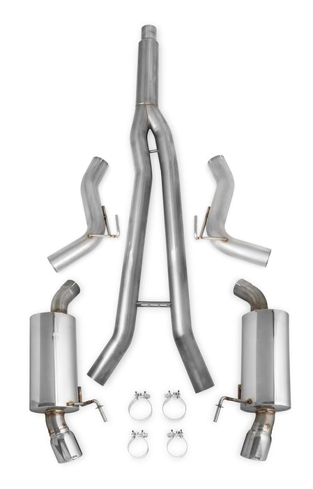 Hooker 70503311-RHKR Blackheart Cat-Back Exhaust System - Truck Part Superstore
