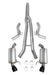 Hooker 70503313-RHKR Blackheart Cat-Back Exhaust System - Truck Part Superstore