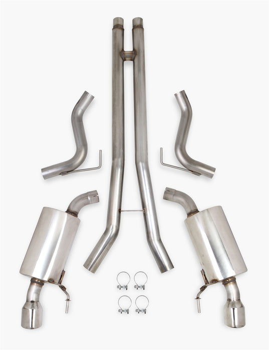 Hooker 70503323-RHKR Blackheart Cat-Back Exhaust System - Truck Part Superstore