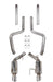 Hooker 70503338-RHKR Blackheart Cat-Back Exhaust System - Truck Part Superstore