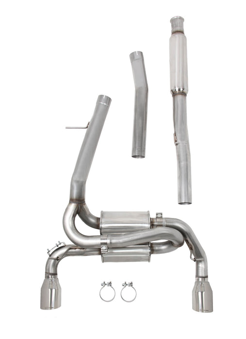 Hooker 70503347-RHKR Blackheart Cat-Back Exhaust System - Truck Part Superstore