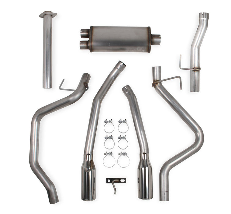 Hooker 70503431-RHKR Blackheart Cat-Back Exhaust System - Truck Part Superstore