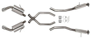 Hooker 70505306-RHKR Blackheart Cat-Back Exhaust System - Truck Part Superstore