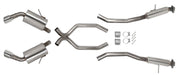 Hooker 70505306-RHKR Blackheart Cat-Back Exhaust System - Truck Part Superstore